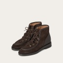 Roe Boots, dark chocolate velvet OUTLET